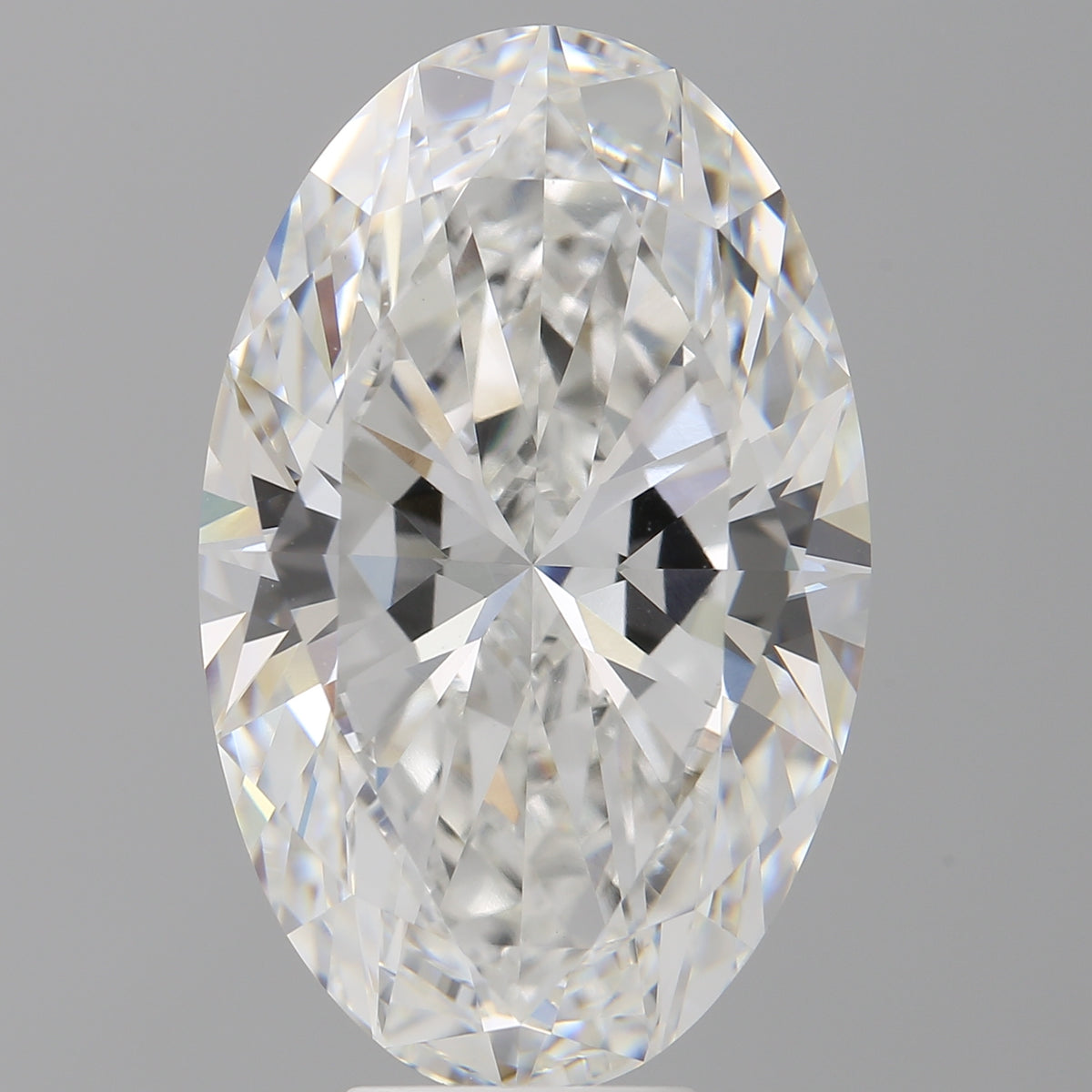 9.10 Carat Oval Shaped, Ideal Cut, F Color, VVS2 Clarity, IGI Certified Lab Grown Diamond