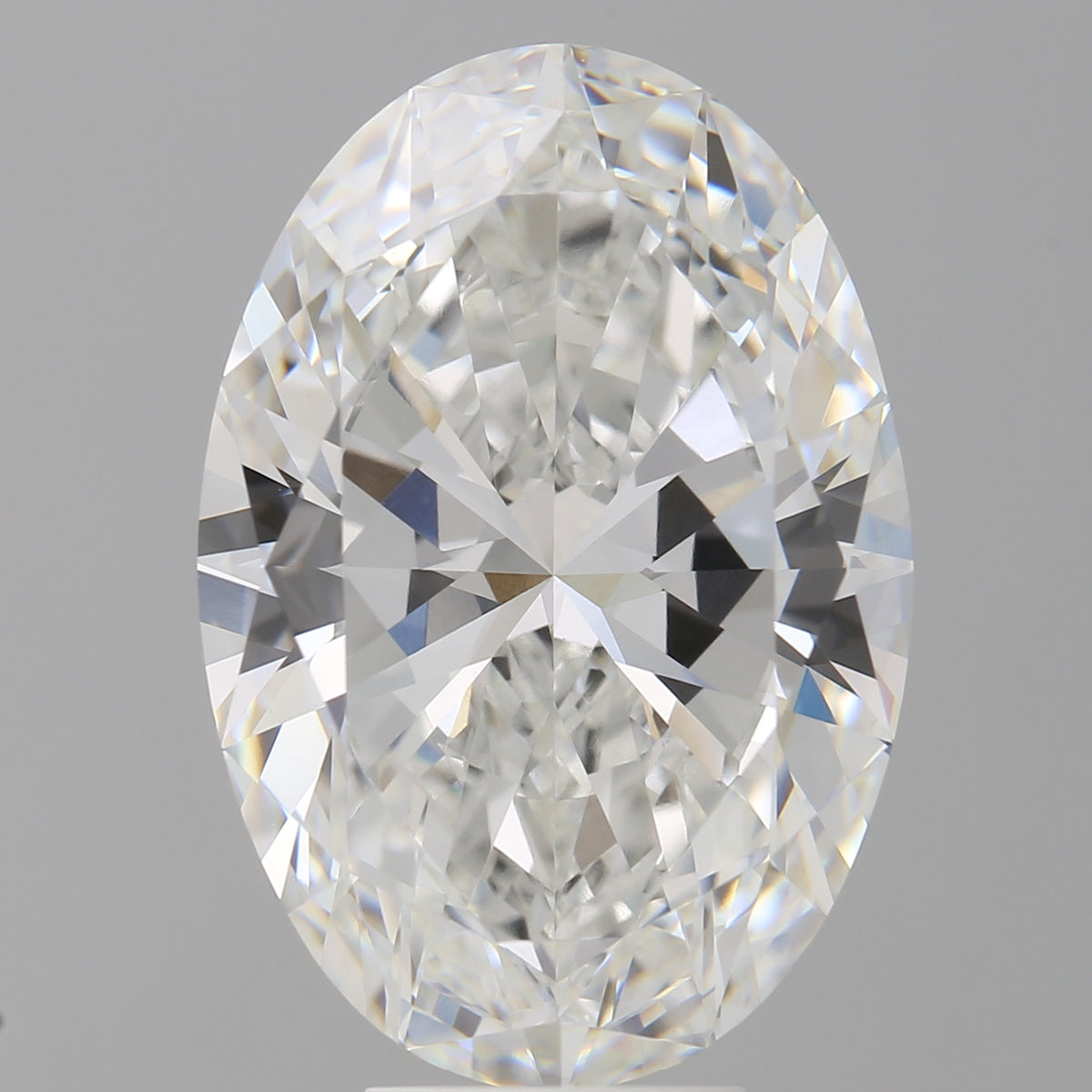 8.02 Carat Oval Shaped, Ideal Cut, F Color, VVS2 Clarity, IGI Certified Lab Grown Diamond