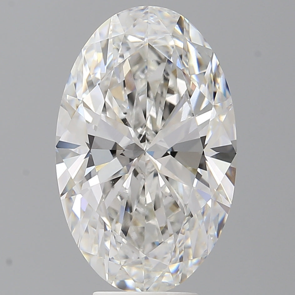 6.53 Carat Oval Shaped, Ideal Cut, E Color, VVS2 Clarity, IGI Certified Lab Grown Diamond