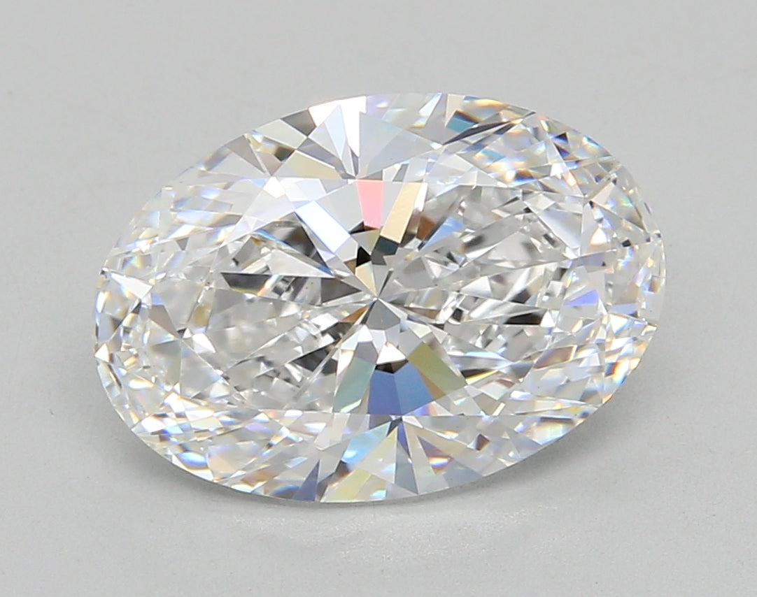5.02 Carat Oval Shaped, Ideal Cut, D Color, VS1 Clarity, IGI Certified Lab Grown Diamond