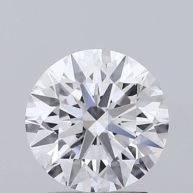 2.42 Carat Round Shaped, Ideal Cut, F Color, VVS2 Clarity, IGI Certified Lab Grown Diamond