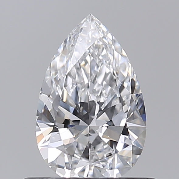 0.52 Carat Pear Shaped, Very Good Cut, D Color, VVS2 Clarity, IGI Certified Lab Grown Diamond