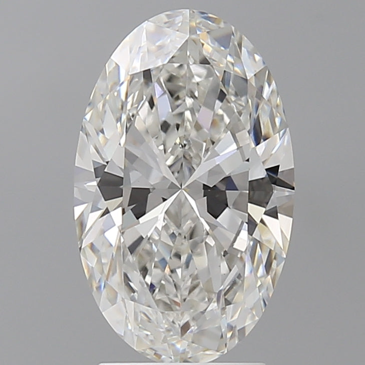 3.02 Carat Oval Shaped, Ideal Cut, F Color, VS1 Clarity, IGI Certified Lab Grown Diamond