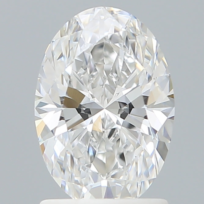 1.60 Carat Oval Shaped, Excellent Cut, D Color, VVS1 Clarity, IGI Certified Lab Grown Diamond