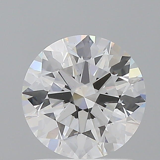 1.57 Carat Round Shaped, Ideal Cut, D Color, VS2 Clarity, IGI Certified Lab Grown Diamond
