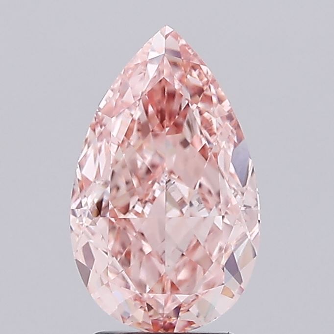 3.71 Carat Pear Shaped, Ideal Cut, VS1 Clarity, IGI Certified Lab Grown Diamond