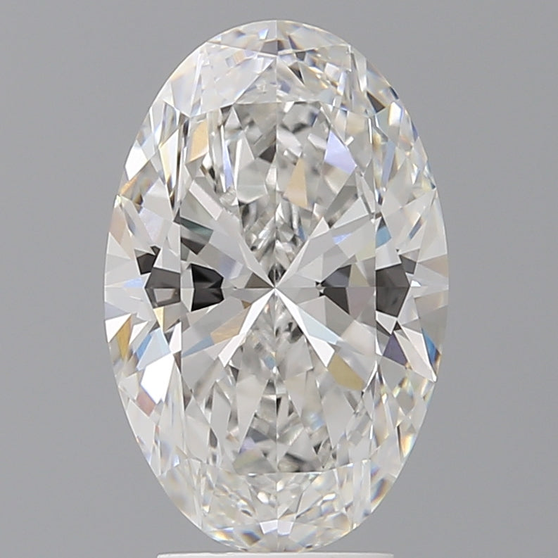 4.09 Carat Oval Shaped, Ideal Cut, E Color, VVS2 Clarity, IGI Certified Lab Grown Diamond