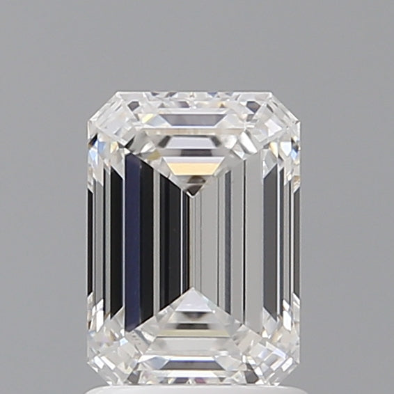 1.52 Carat Emerald Shaped, Ideal Cut, E Color, VS1 Clarity, IGI Certified Lab Grown Diamond