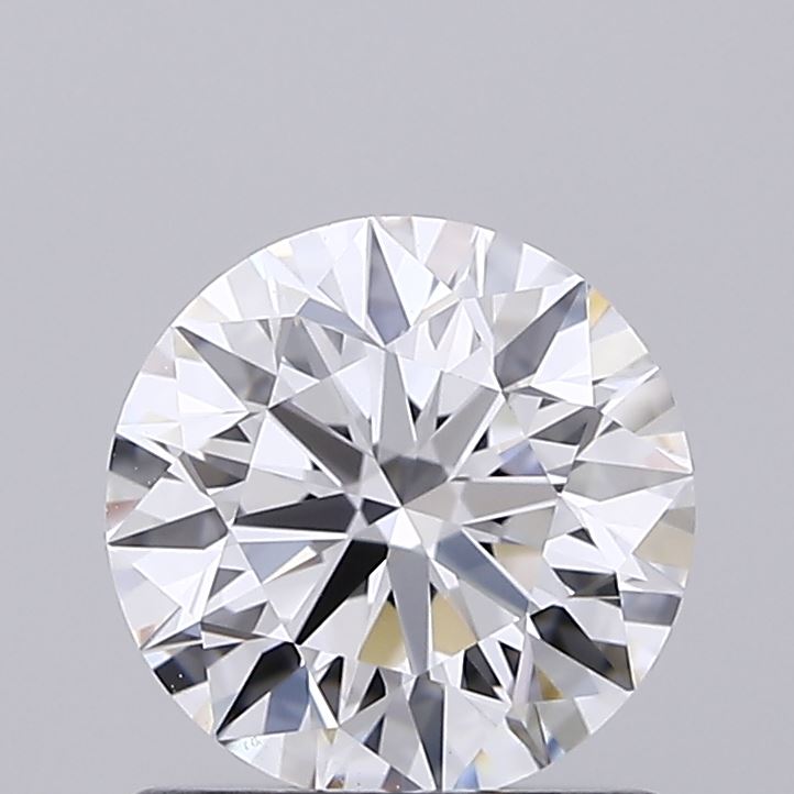 1.02 Carat Round Shaped, Ideal Cut, D Color, VVS2 Clarity, IGI Certified Lab Grown Diamond