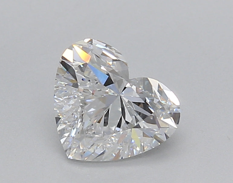 1.02 Carat Heart Shaped, Very Good Cut, D Color, VS1 Clarity, IGI Certified Lab Grown Diamond