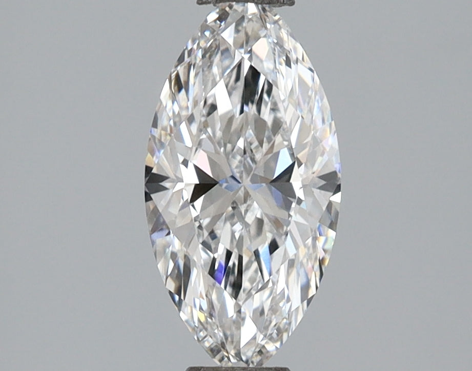 1.04 Carat Marquise Shaped, Ideal Cut, D Color, VVS2 Clarity, IGI Certified Lab Grown Diamond