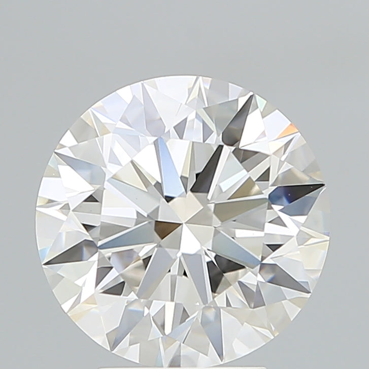 4.18 Carat Round Shaped, Excellent Cut, G Color, VVS2 Clarity, IGI Certified Lab Grown Diamond