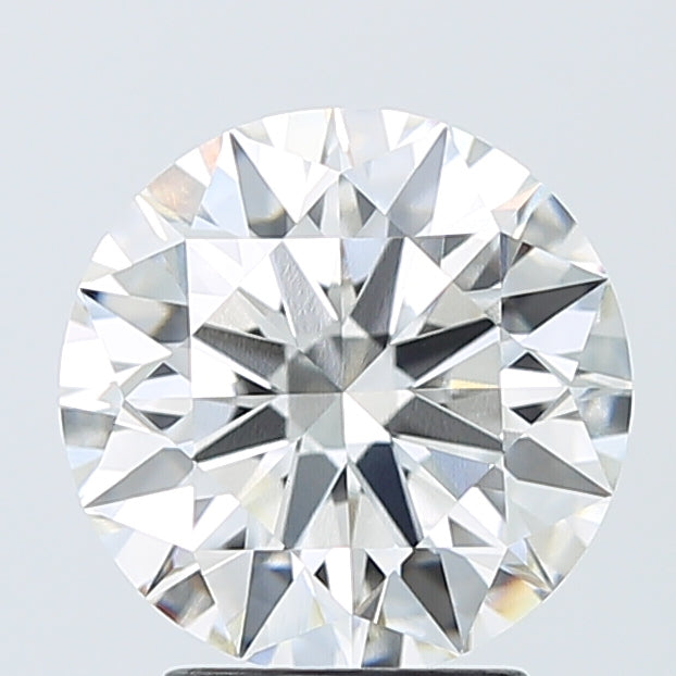 3.09 Carat Round Shaped, Ideal Cut, F Color, VVS2 Clarity, IGI Certified Lab Grown Diamond