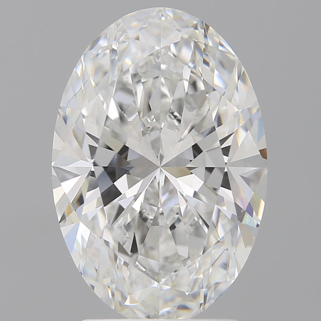 3.02 Carat Oval Shaped, Ideal Cut, E Color, VS1 Clarity, IGI Certified Lab Grown Diamond