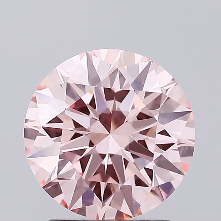 2.02 Carat Round Shaped, Ideal Cut, VVS2 Clarity, IGI Certified Lab Grown Diamond