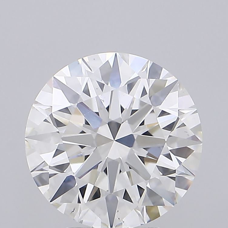 4.17 Carat Round Shaped, Ideal Cut, F Color, VS1 Clarity, IGI Certified Lab Grown Diamond