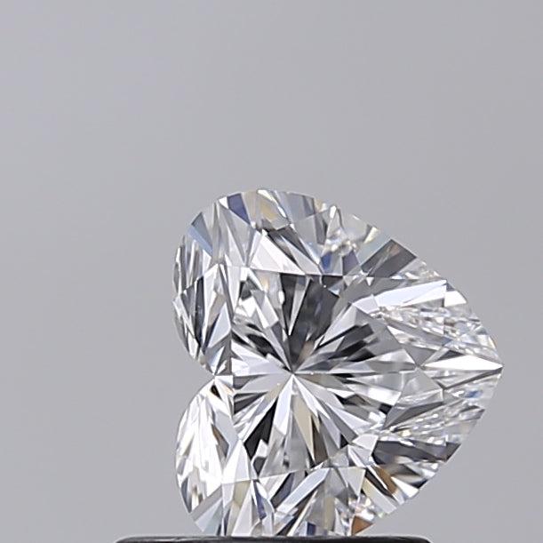 1.01 Carat Heart Shaped, Very Good Cut, D Color, VVS2 Clarity, IGI Certified Lab Grown Diamond