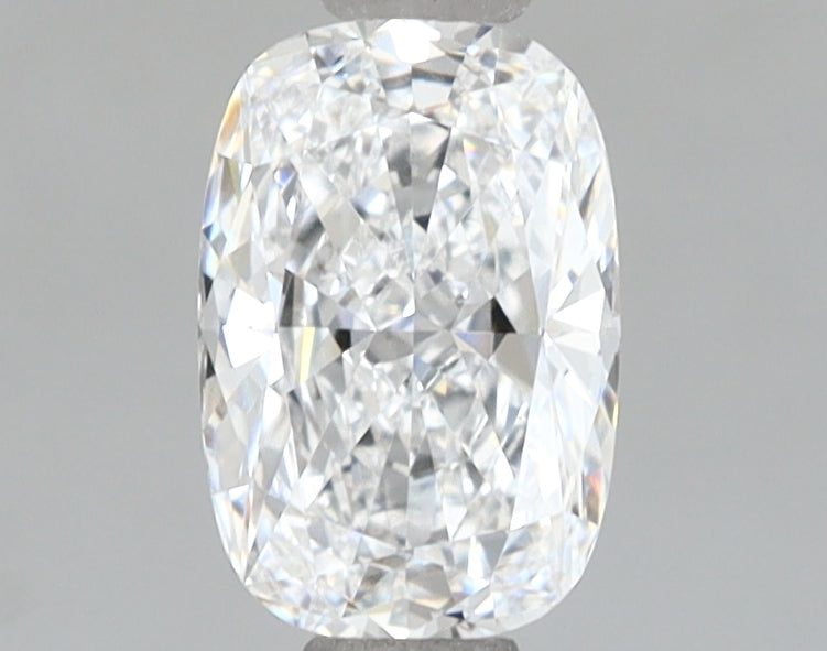 1.04 Carat Cushion Shaped, Ideal Cut, D Color, VVS2 Clarity, IGI Certified Lab Grown Diamond