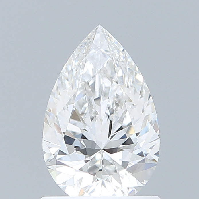 1.06 Carat Pear Shaped, Ideal Cut, D Color, VVS2 Clarity, IGI Certified Lab Grown Diamond