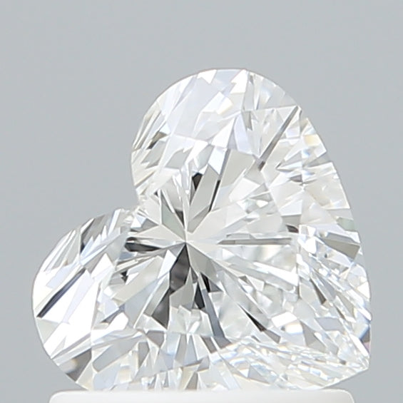 1.02 Carat Heart Shaped, Ideal Cut, D Color, VVS1 Clarity, IGI Certified Lab Grown Diamond