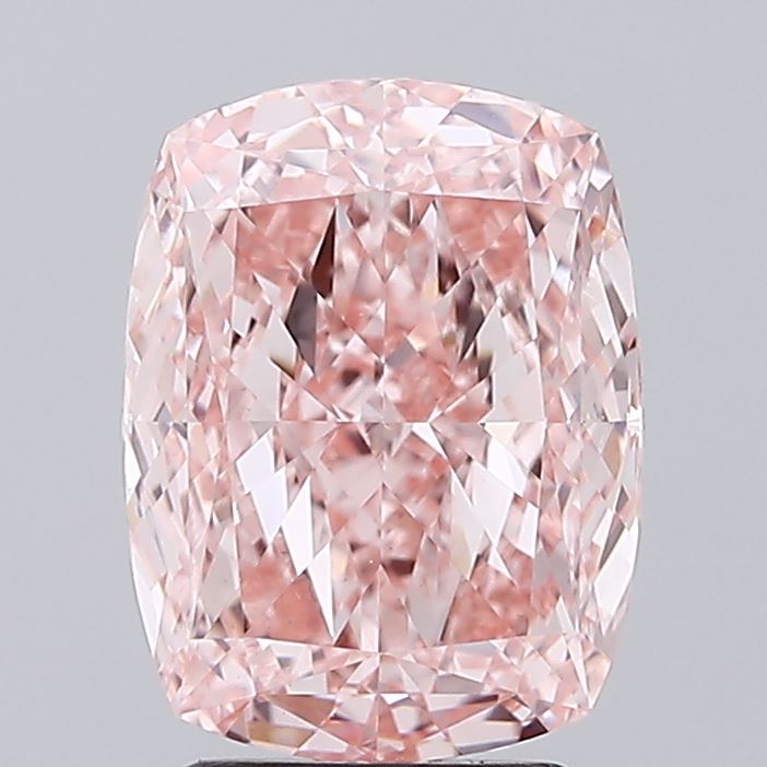 3.01 Carat Cushion Shaped, Excellent Cut, VS1 Clarity, IGI Certified Lab Grown Diamond