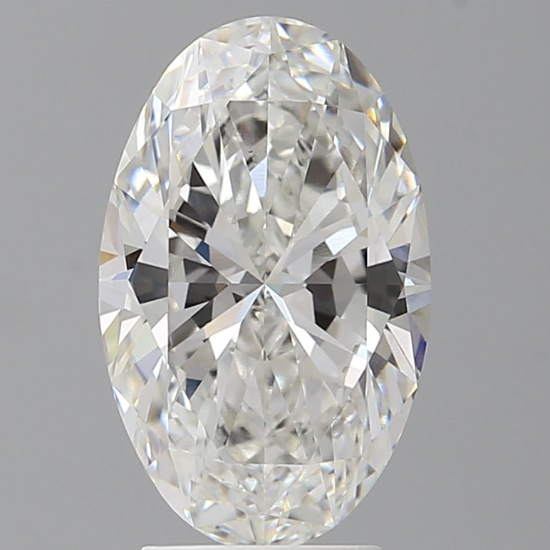 3.60 Carat Oval Shaped, Ideal Cut, F Color, VS1 Clarity, IGI Certified Lab Grown Diamond