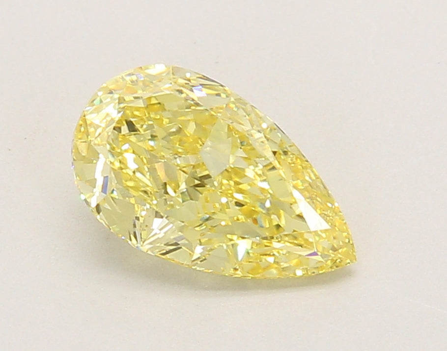 1.66 Carat Pear Shaped, Ideal Cut, VVS2 Clarity, IGI Certified Lab Grown Diamond