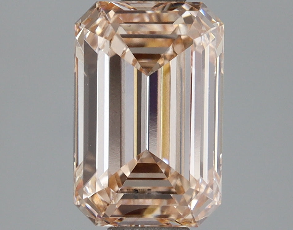 1.46 Carat Emerald Shaped, Excellent Cut, VS2 Clarity, IGI Certified Lab Grown Diamond