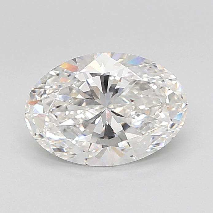 3.05 Carat Oval Shaped, Excellent Cut, E Color, VVS2 Clarity, IGI Certified Lab Grown Diamond