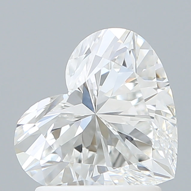 1.60 Carat Heart Shaped, Ideal Cut, E Color, VVS1 Clarity, IGI Certified Lab Grown Diamond
