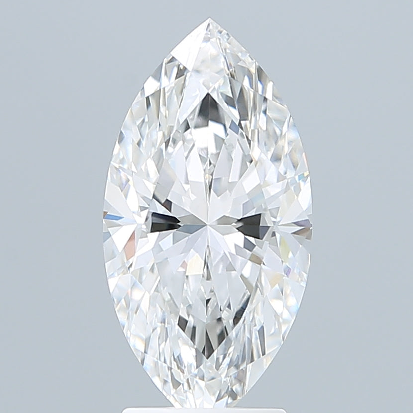 3.04 Carat Marquise Shaped, Excellent Cut, E Color, VVS2 Clarity, IGI Certified Lab Grown Diamond