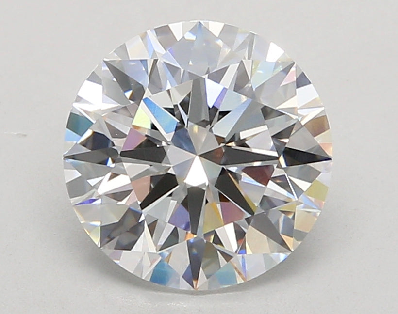 3.04 Carat Round Shaped, Ideal Cut, E Color, VVS1 Clarity, IGI Certified Lab Grown Diamond
