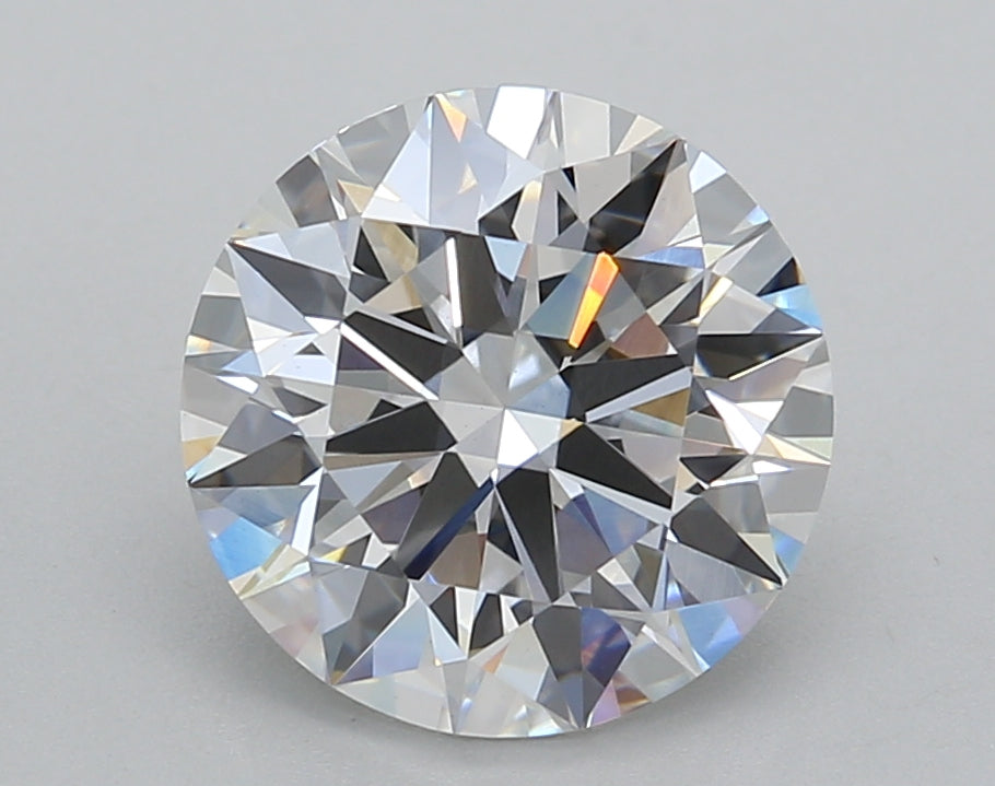 3.03 Carat Round Shaped, Ideal Cut, E Color, VS1 Clarity, IGI Certified Lab Grown Diamond