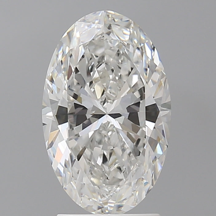 2.55 Carat Oval Shaped, Ideal Cut, E Color, VVS2 Clarity, IGI Certified Lab Grown Diamond
