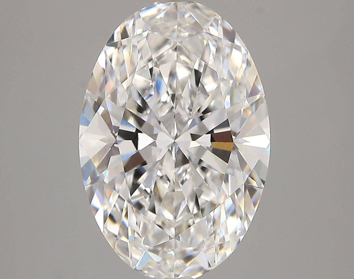 4.02 Carat Oval Shaped, Very Good Cut, E Color, VVS1 Clarity, IGI Certified Lab Grown Diamond