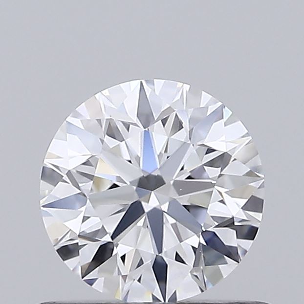 0.54 Carat Round Shaped, Ideal Cut, D Color, VS2 Clarity, IGI Certified Lab Grown Diamond