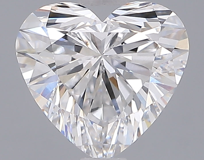 2.01 Carat Heart Shaped, Ideal Cut, D Color, VVS2 Clarity, IGI Certified Lab Grown Diamond