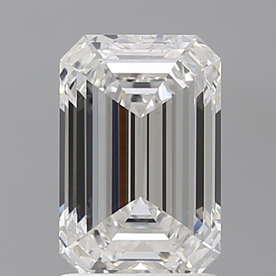 1.97 Carat Emerald Shaped, Ideal Cut, E Color, VVS2 Clarity, IGI Certified Lab Grown Diamond