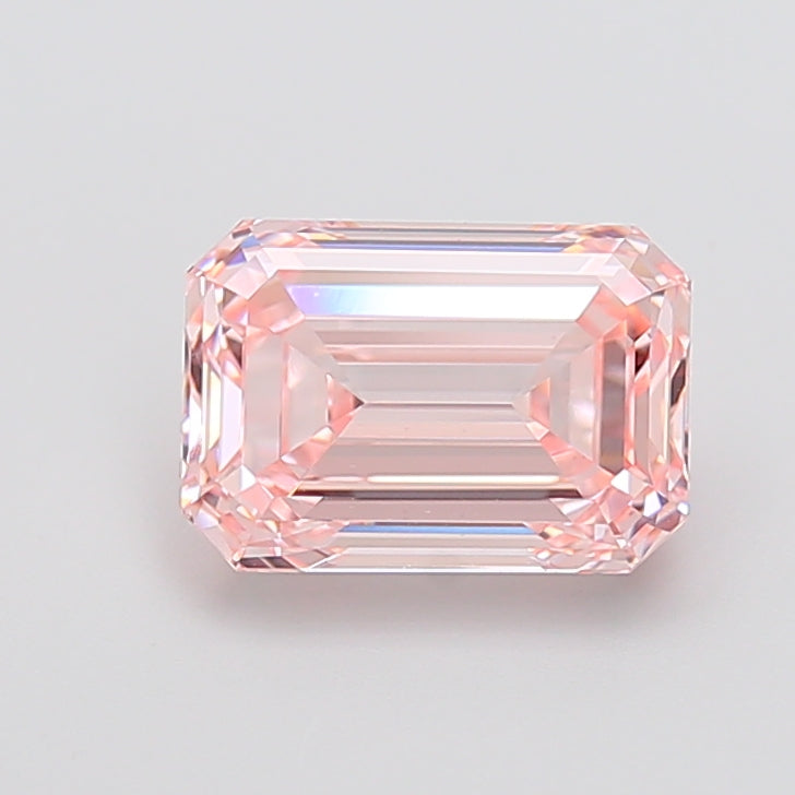 3.01 Carat Emerald Shaped, Very Good Cut, VVS2 Clarity, IGI Certified Lab Grown Diamond
