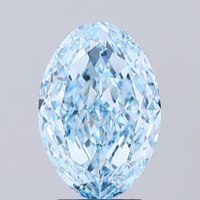 3.08 Carat Oval Shaped, Excellent Cut, VS1 Clarity, IGI Certified Lab Grown Diamond