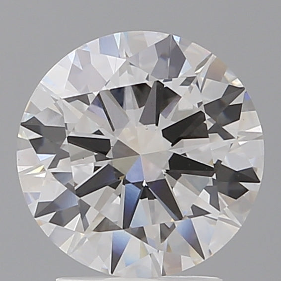 2.53 Carat Round Shaped, Excellent Cut, E Color, VS1 Clarity, IGI Certified Lab Grown Diamond