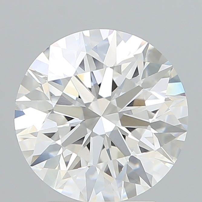 3.17 Carat Round Shaped, Excellent Cut, E Color, VVS2 Clarity, IGI Certified Lab Grown Diamond