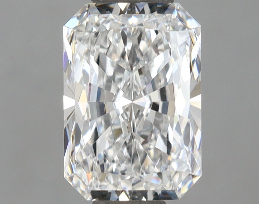 1.05 Carat Radiant Shaped, Ideal Cut, D Color, IF Clarity, IGI Certified Lab Grown Diamond