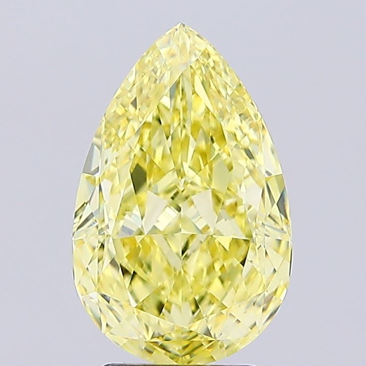 4.04 Carat Pear Shaped, Ideal Cut, VVS2 Clarity, IGI Certified Lab Grown Diamond