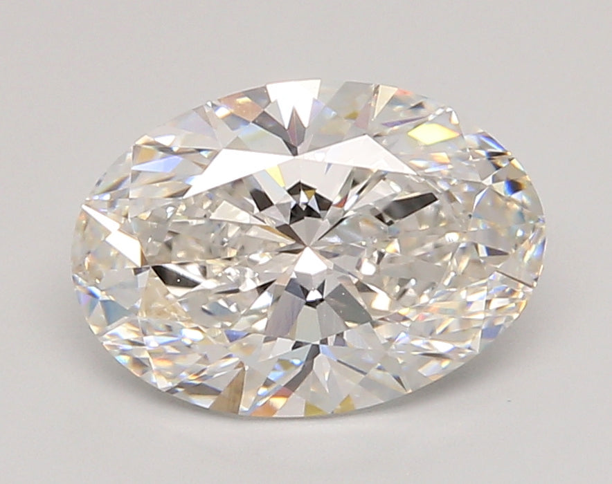 2.99 Carat Oval Shaped, Ideal Cut, F Color, VVS1 Clarity, IGI Certified Lab Grown Diamond