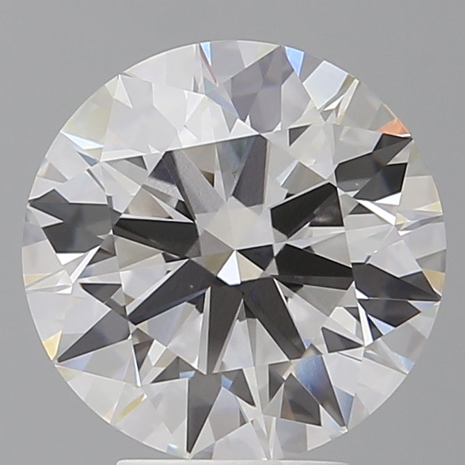 4.57 Carat Round Shaped, Ideal Cut, F Color, VVS2 Clarity, IGI Certified Lab Grown Diamond