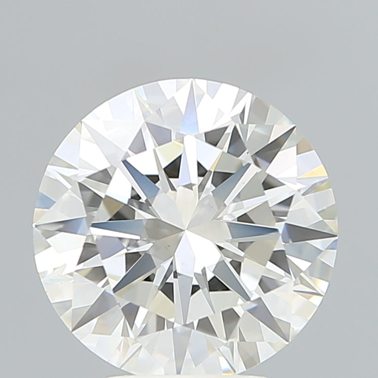4.56 Carat Round Shaped, Excellent Cut, G Color, VS2 Clarity, IGI Certified Lab Grown Diamond