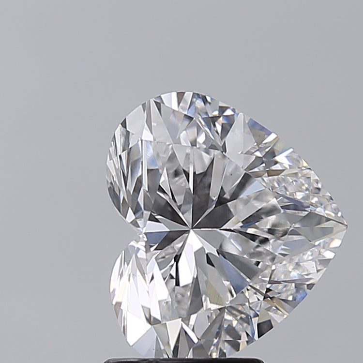 3.02 Carat Heart Shaped, Excellent Cut, F Color, VS1 Clarity, IGI Certified Lab Grown Diamond