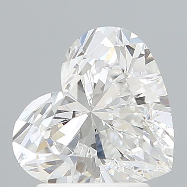 2.17 Carat Heart Shaped, Ideal Cut, E Color, VVS2 Clarity, IGI Certified Lab Grown Diamond