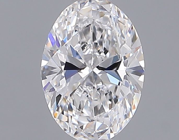 1.00 Carat Oval Shaped, Ideal Cut, D Color, VVS1 Clarity, IGI Certified Lab Grown Diamond